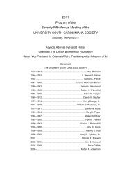 2011 Program of the Seventy-Fifth Annual Meeting - University of ...