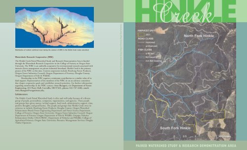 Hinkle Creek Paired Watershed Study and ... - State of Oregon