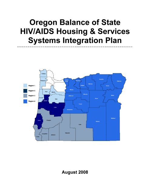 Oregon Balance of State HIV/AIDS Housing & Services Systems ...