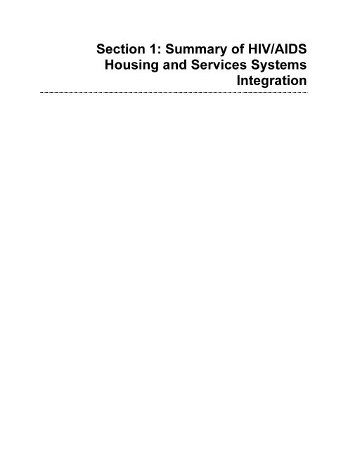 Oregon Balance of State HIV/AIDS Housing & Services Systems ...