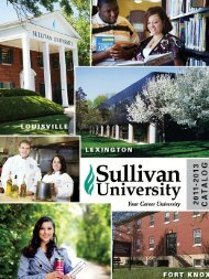 A Message from the President - Sullivan University | Library