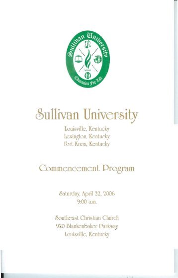 Sullivm University - Sullivan University | Library