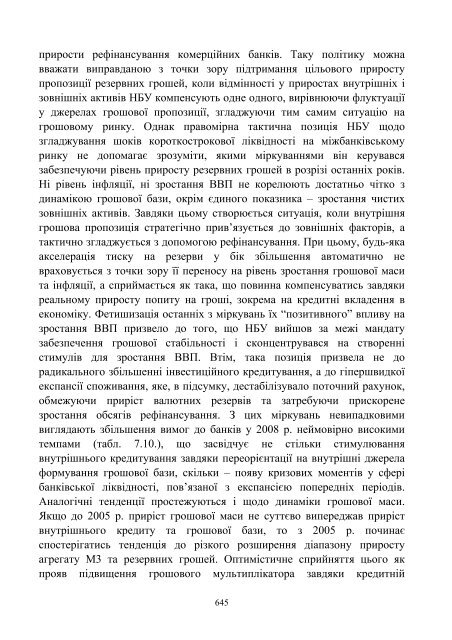 Монографія МОНЕТАРНІ ЗАСАДИ ГЛОБАЛЬНОЇ ФІНАНСОВОЇ ...