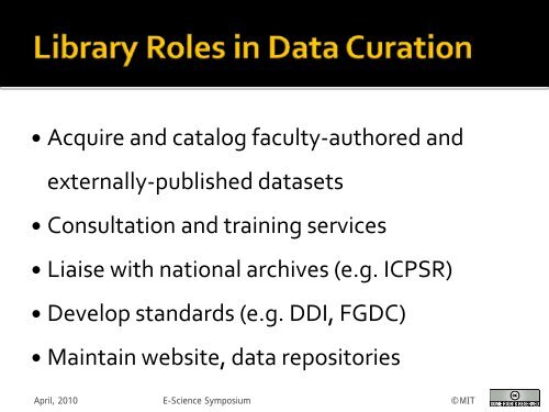 Research Data Curation