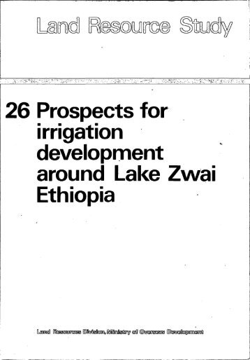 26 Prospects for irrigation development around Lake ... - Bad Request