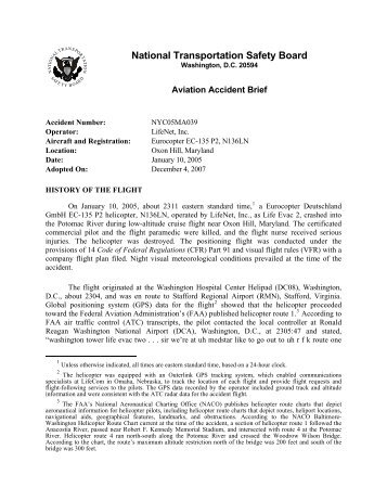 NTSB/AAB-07/04 - National Transportation Safety Board