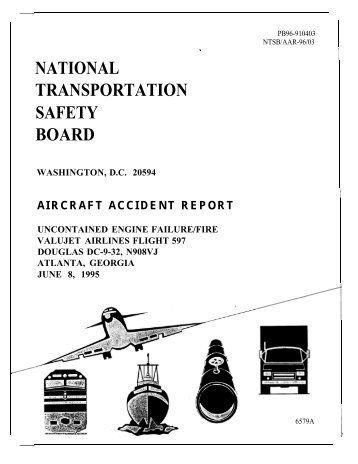 NTSB/AAR-96/03 - National Transportation Safety Board