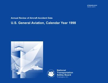 Annual Review of Aircraft Accident Data