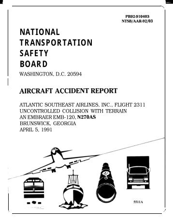 NTSB/AAR-92/03 - AirDisaster.Com