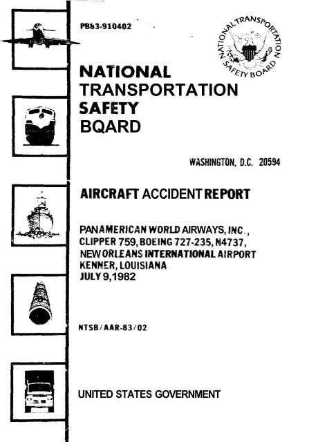 Crosscheck : Pan Am flight safety dialogue, Vol. 6, No. 7, September 1979 -  Pan American World Airways Records - Digital Collections