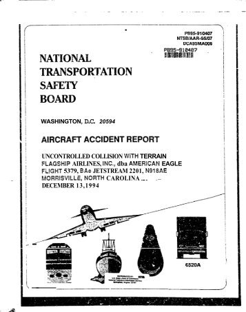 NTSB/AAR-95-07 - AirDisaster.Com