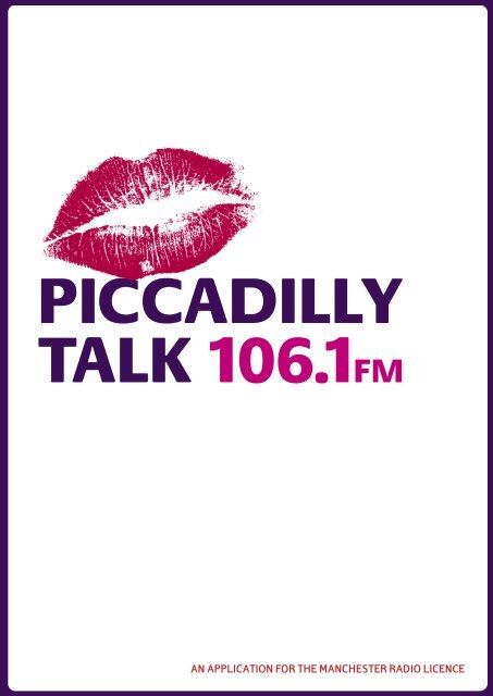 Piccadilly Talk - Ofcom Licensing