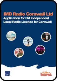 Cornwall's 105 to 107 Itchy FM - Ofcom Licensing