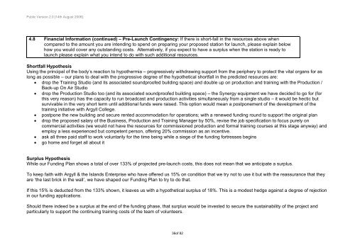 Radio Fyneside - Ofcom Licensing