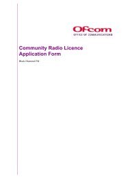 Black Diamond FM.rtf - Ofcom Licensing