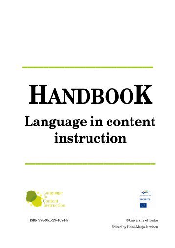 Language in content instruction - LICI Project