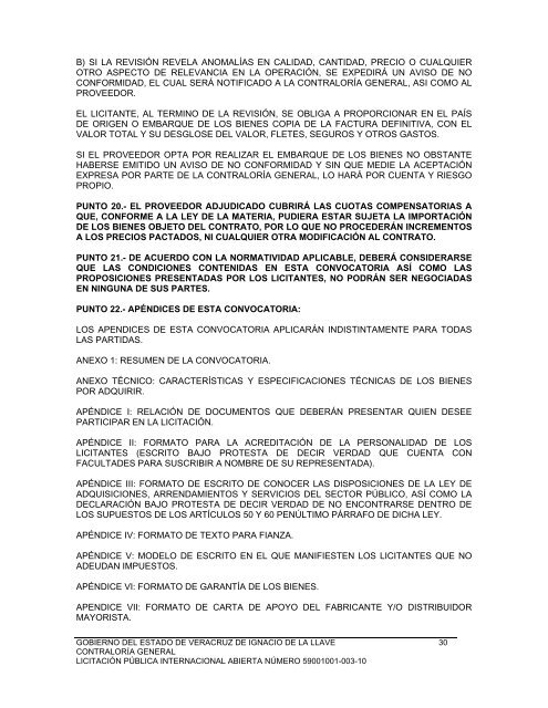 convocatoria de participación licitación pública internacional abierta ...