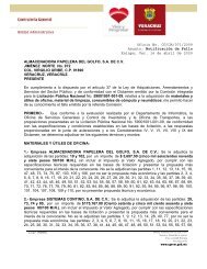 Oficio No. CG/UA/071/2009 Asunto: Notificación de Fallo Xalapa ...