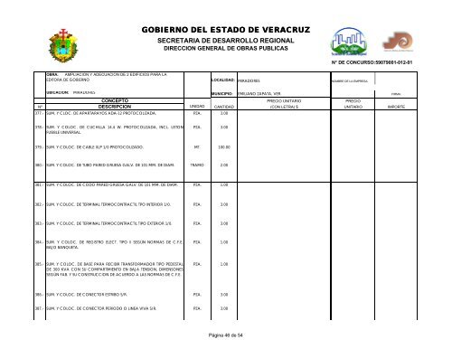 59079001-012-01 - Licitaciones de la Contraloría General