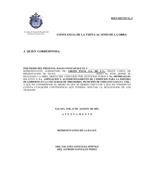 59079001-012-01 - Licitaciones de la Contraloría General