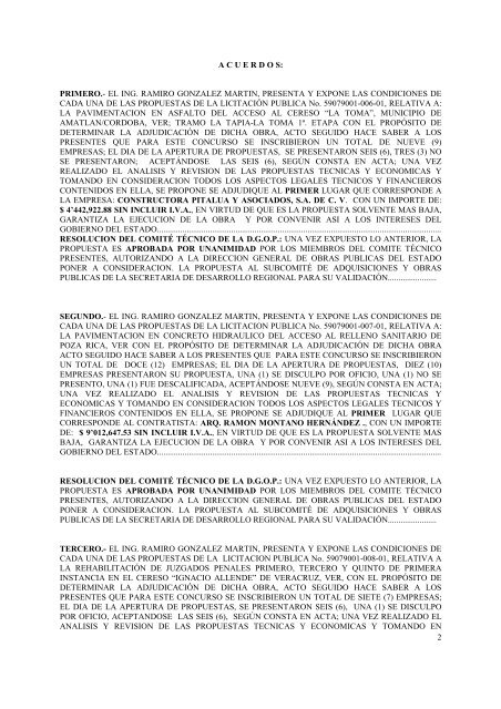 59079001-012-01 - Licitaciones de la Contraloría General