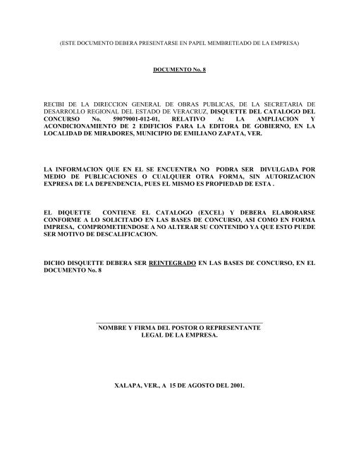 59079001-012-01 - Licitaciones de la Contraloría General