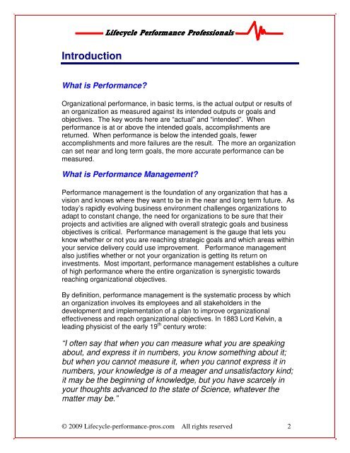 Download the Performance Management Fundamentals Guide