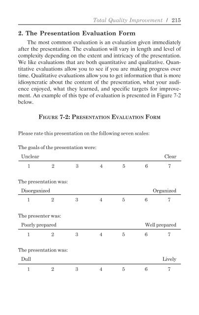 The Seven Strategies of Master Presenters - Lifecycle Performance ...