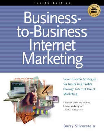 Business-to-Business Internet Marketing, Fourth Edition - Lifecycle ...