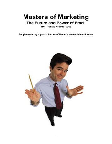 Masters of Marketing - Lifecycle Performance Pros