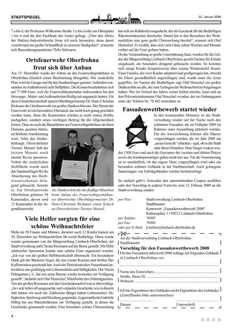 Stadtspiegel 2-09.indd - Stadt Limbach-Oberfrohna
