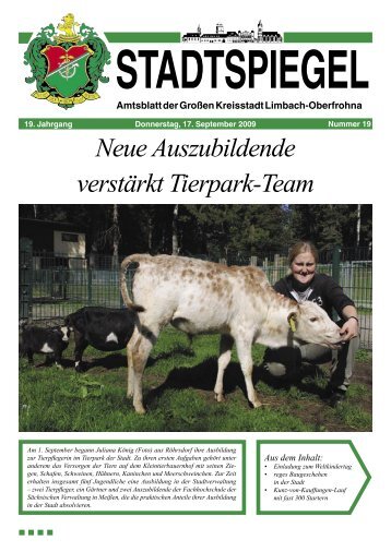 Stadtspiegel 19-09.indd - Limbach-Oberfrohna