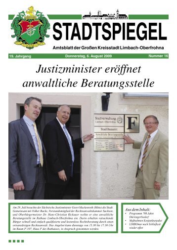 Stadtspiegel 16-09.pdf - Limbach-Oberfrohna