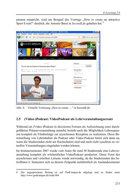 E-Learning: Eine Zwischenbilanz