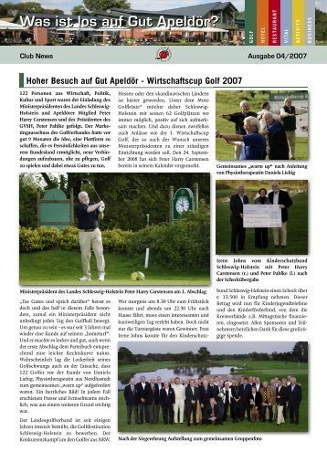 Ausgabe 04-2007 - Golf Club Gut Apeldoer