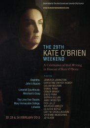 the 29th kate o'brien - Limerick.ie