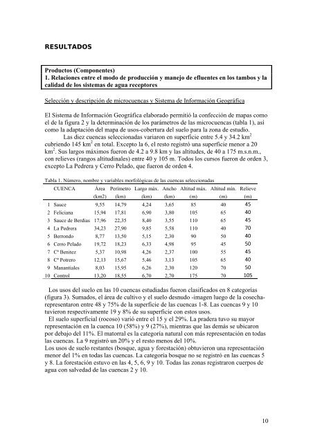 info - Sección Limnología - Facultad de Ciencias