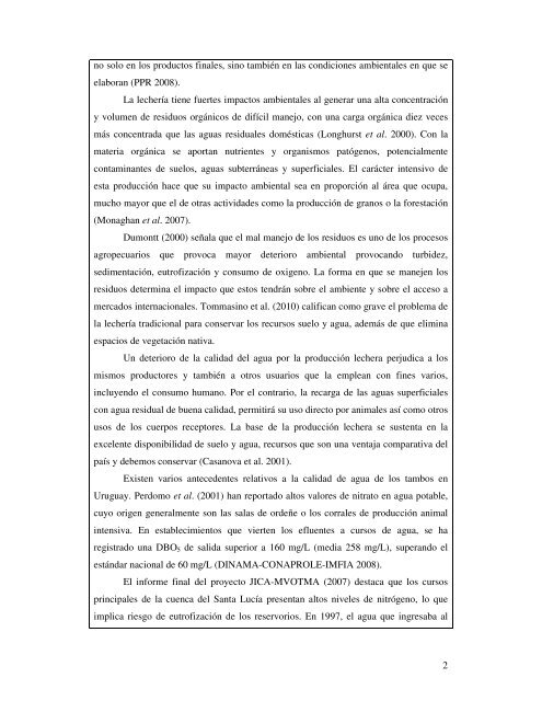 info - Sección Limnología - Facultad de Ciencias