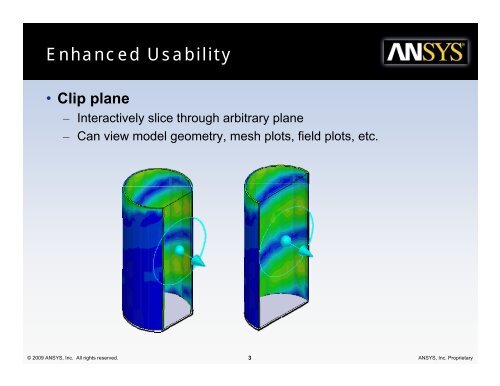 Imprint Projection - Ansys