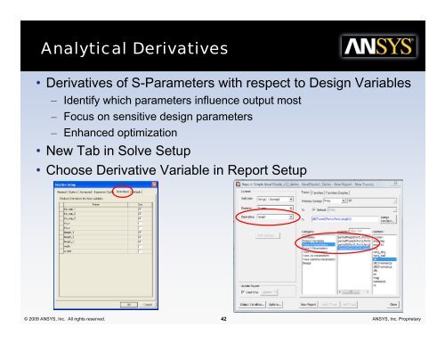 Imprint Projection - Ansys