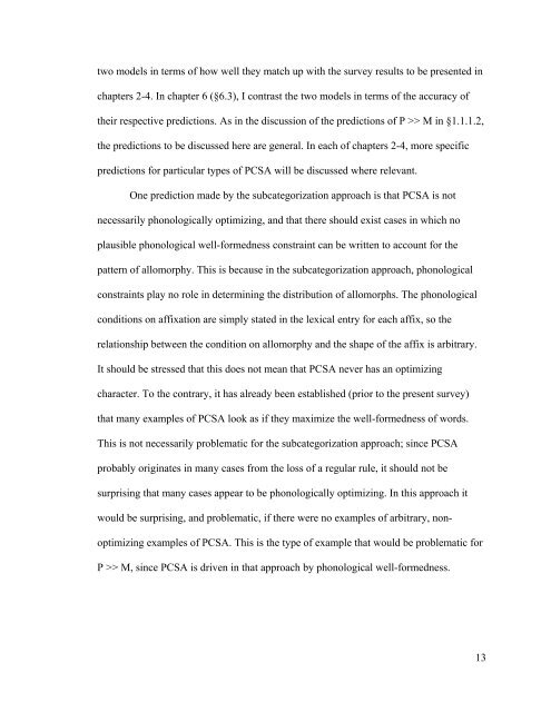 Phonological Conditions on Affixation