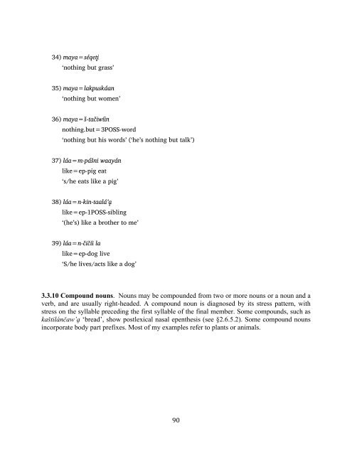 The phonology and morphology of Filomeno Mata Totonac