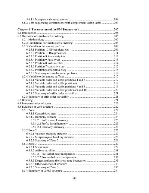 The phonology and morphology of Filomeno Mata Totonac