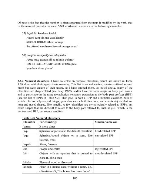 The phonology and morphology of Filomeno Mata Totonac