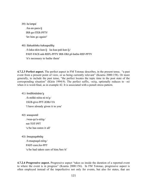 The phonology and morphology of Filomeno Mata Totonac