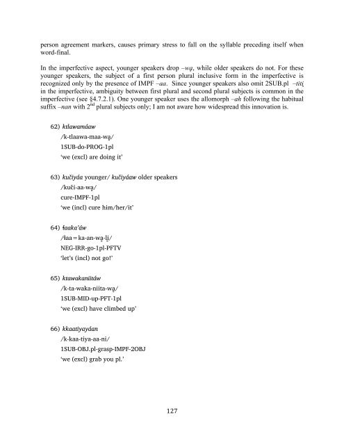 The phonology and morphology of Filomeno Mata Totonac