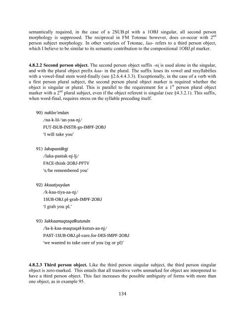 The phonology and morphology of Filomeno Mata Totonac