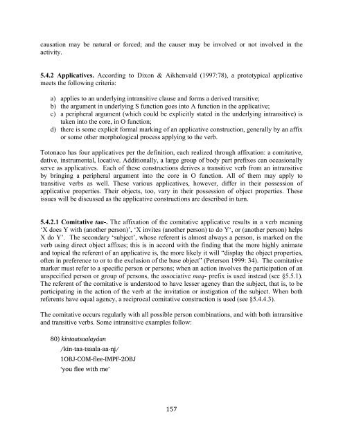 The phonology and morphology of Filomeno Mata Totonac