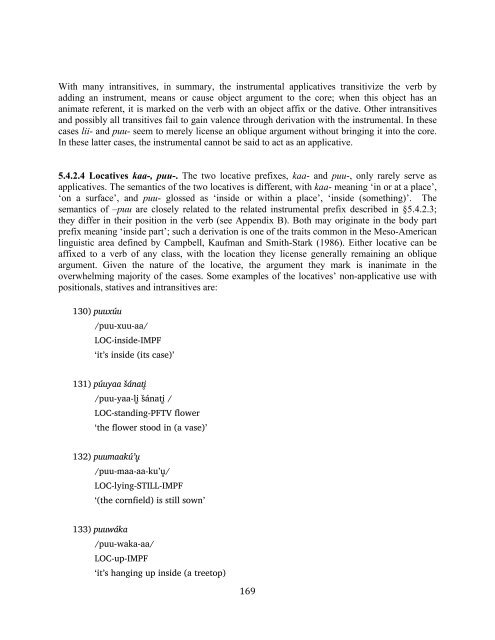 The phonology and morphology of Filomeno Mata Totonac