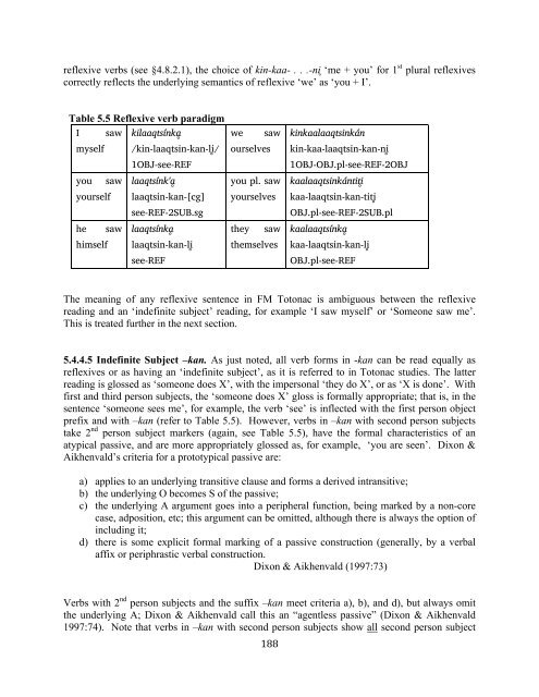 The phonology and morphology of Filomeno Mata Totonac